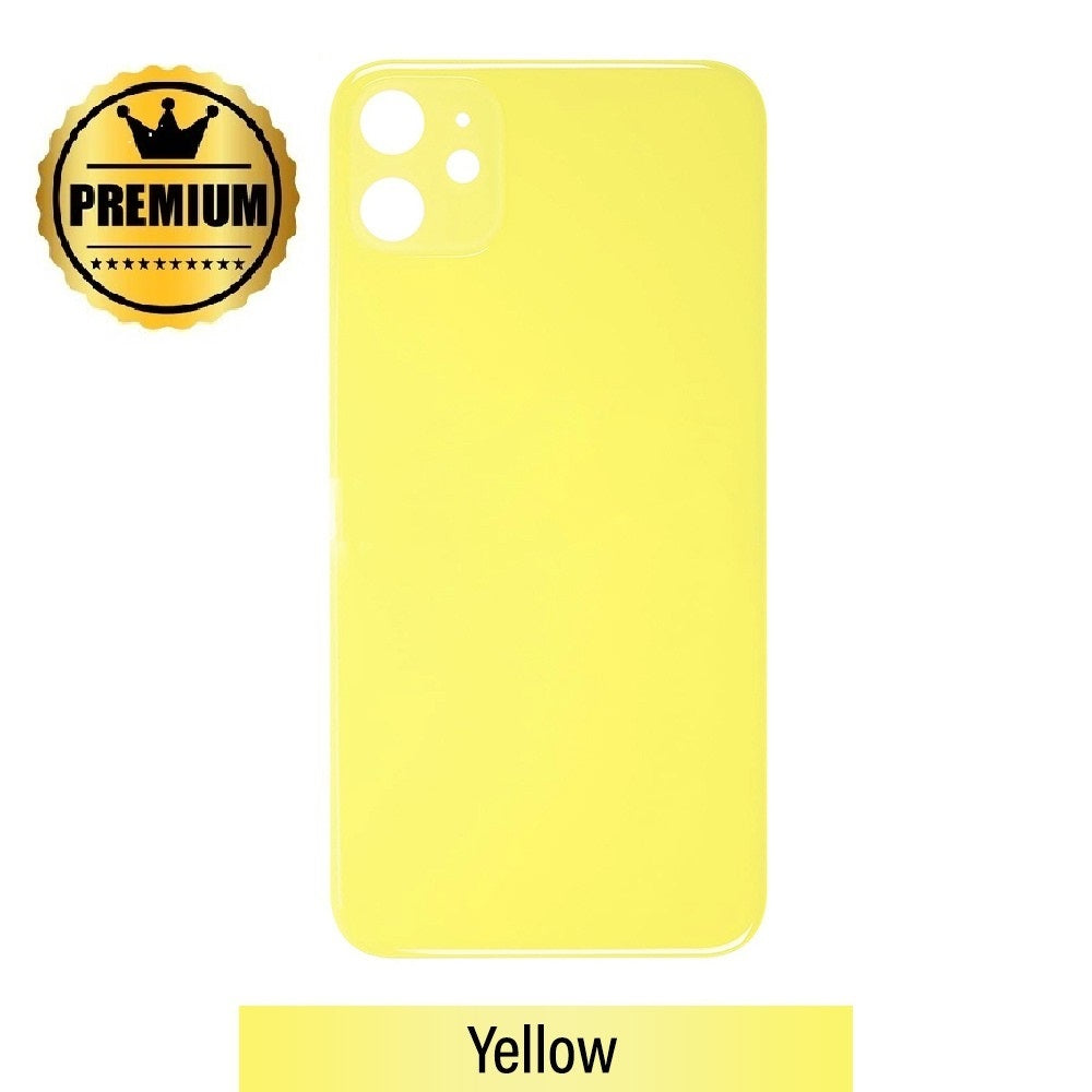 Rear Glass Replacement for iPhone 11 - Yellow