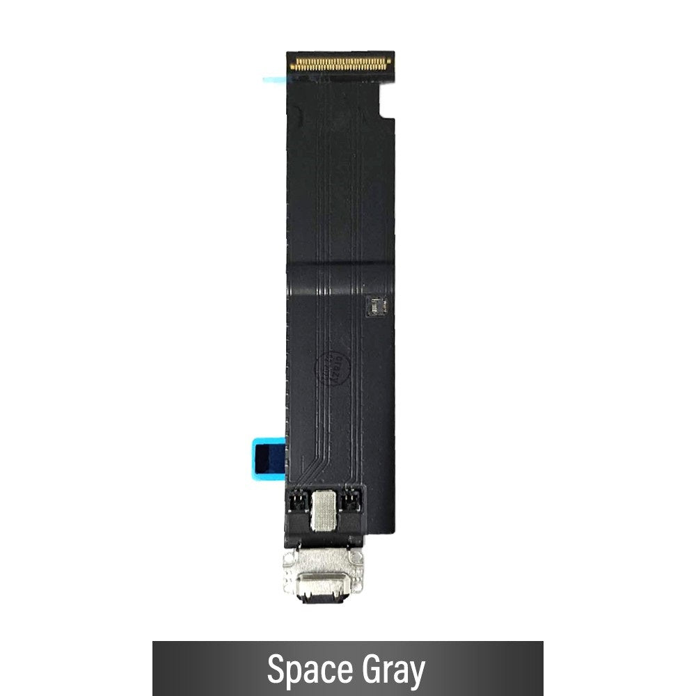 Charging Port with Flex Cable for iPad Pro 12.9 (2015) (Wi-Fi+Cellular)-Space Gray
