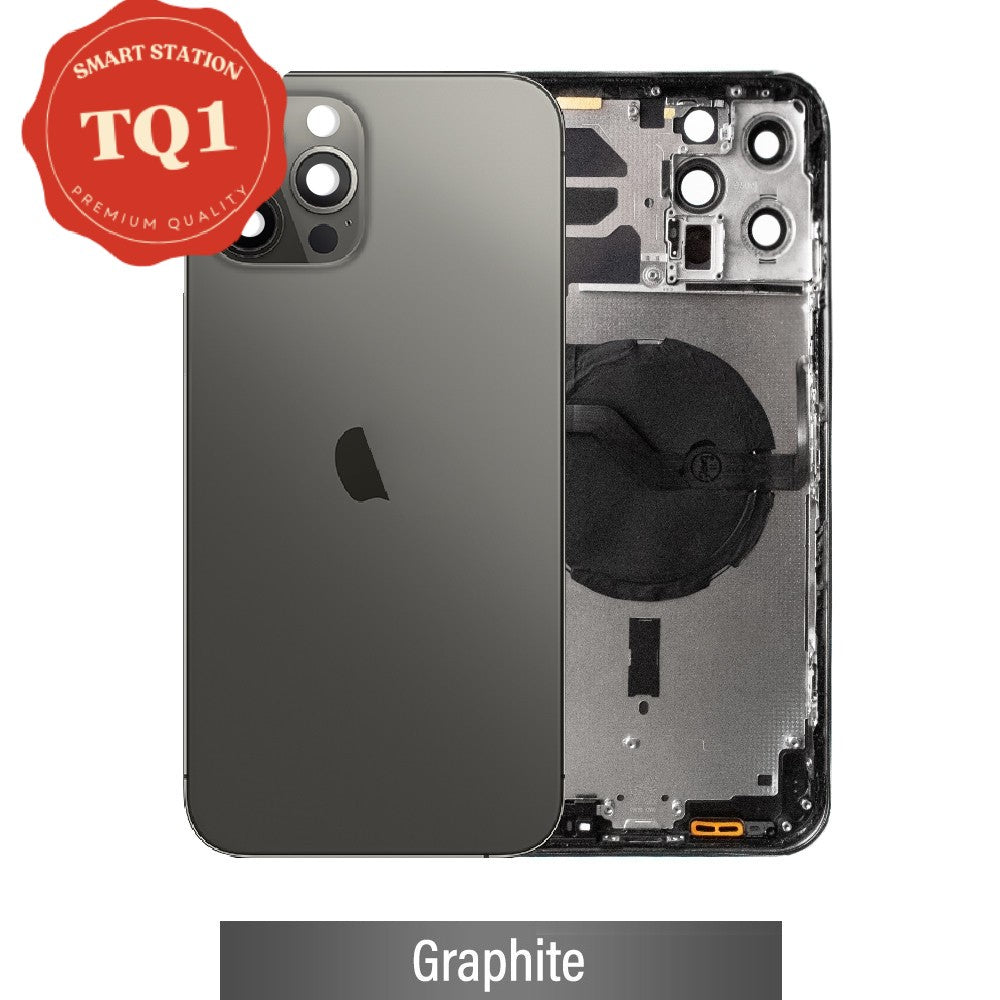 Rear Housing with Small Parts for iPhone 12 Pro Max -Graphite