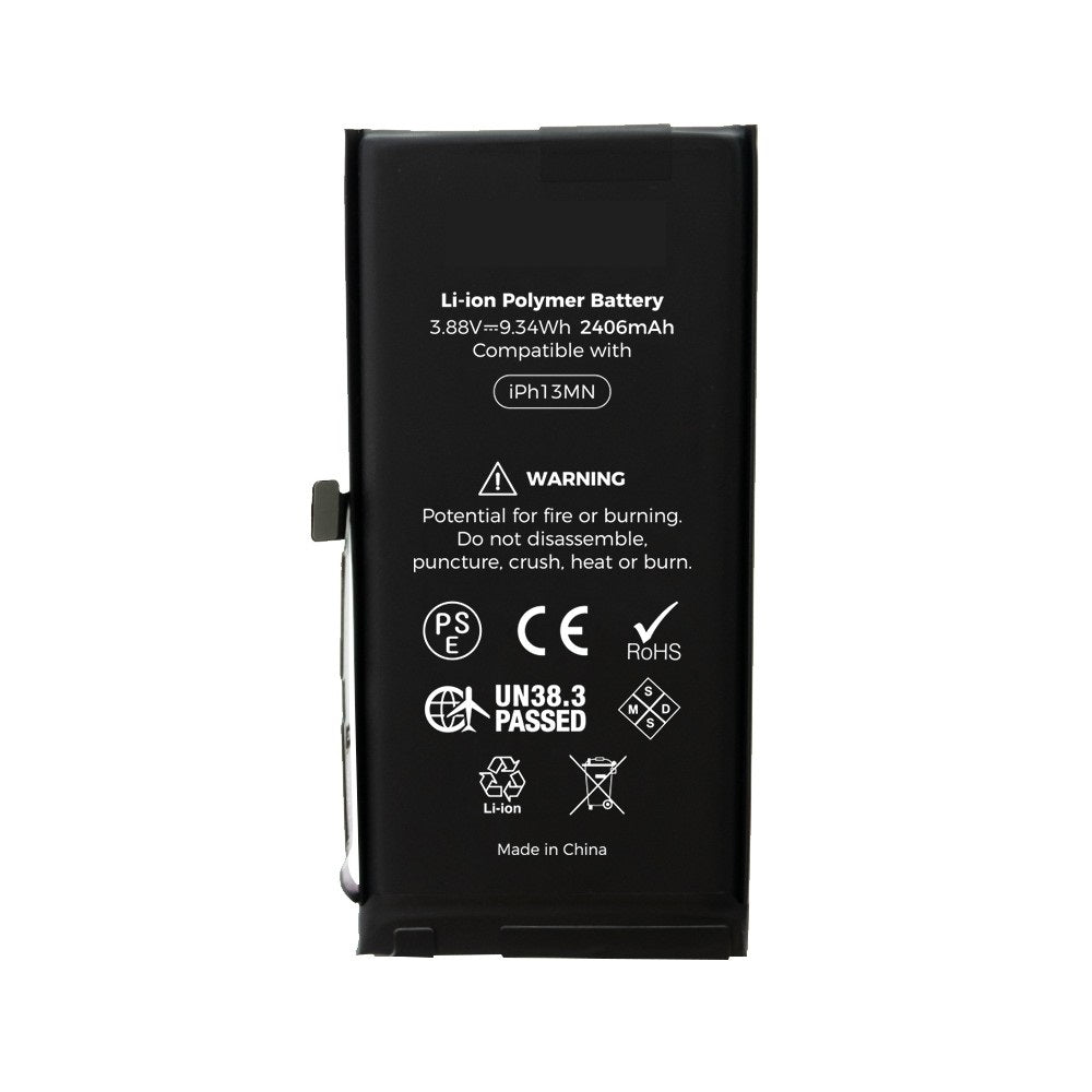 Premium iPhone 13 mini 2406mAh Replacement Battery (Original Material)
