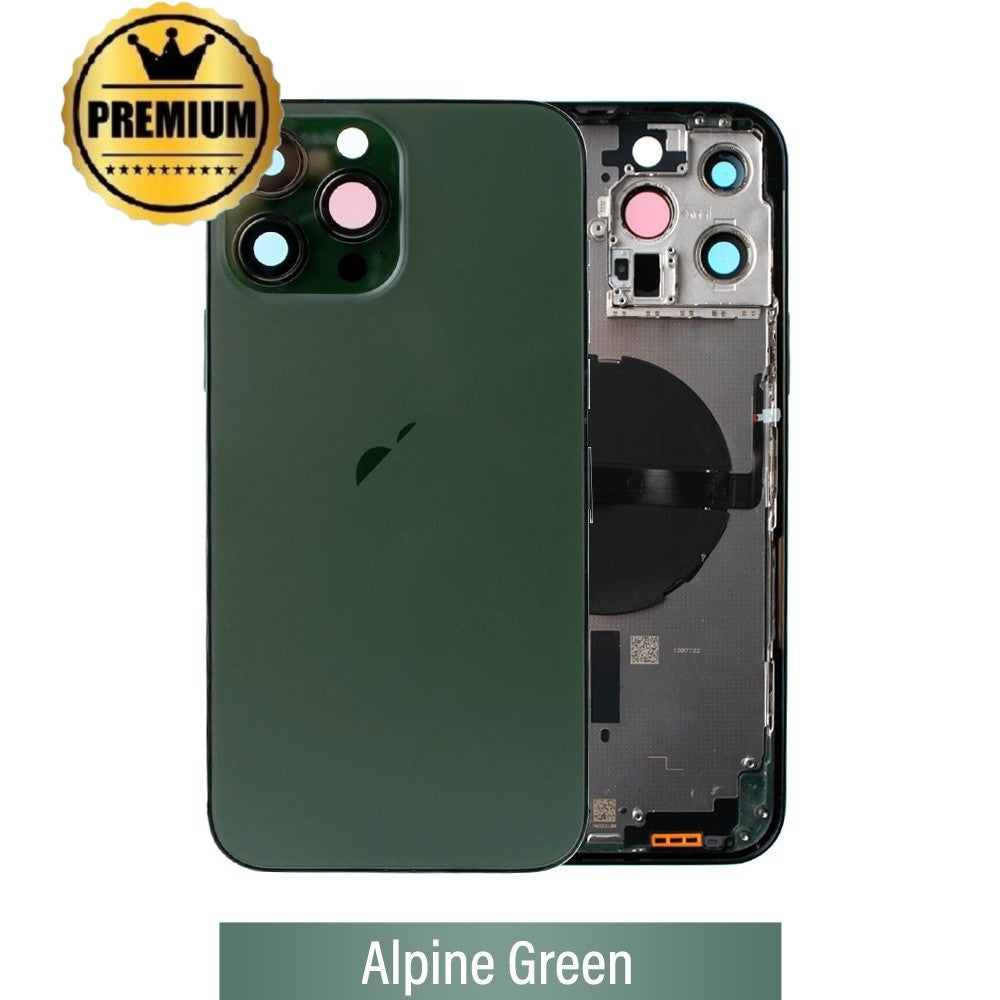 Rear Housing with Small Parts for iPhone 13 Pro Max -Alpine Green