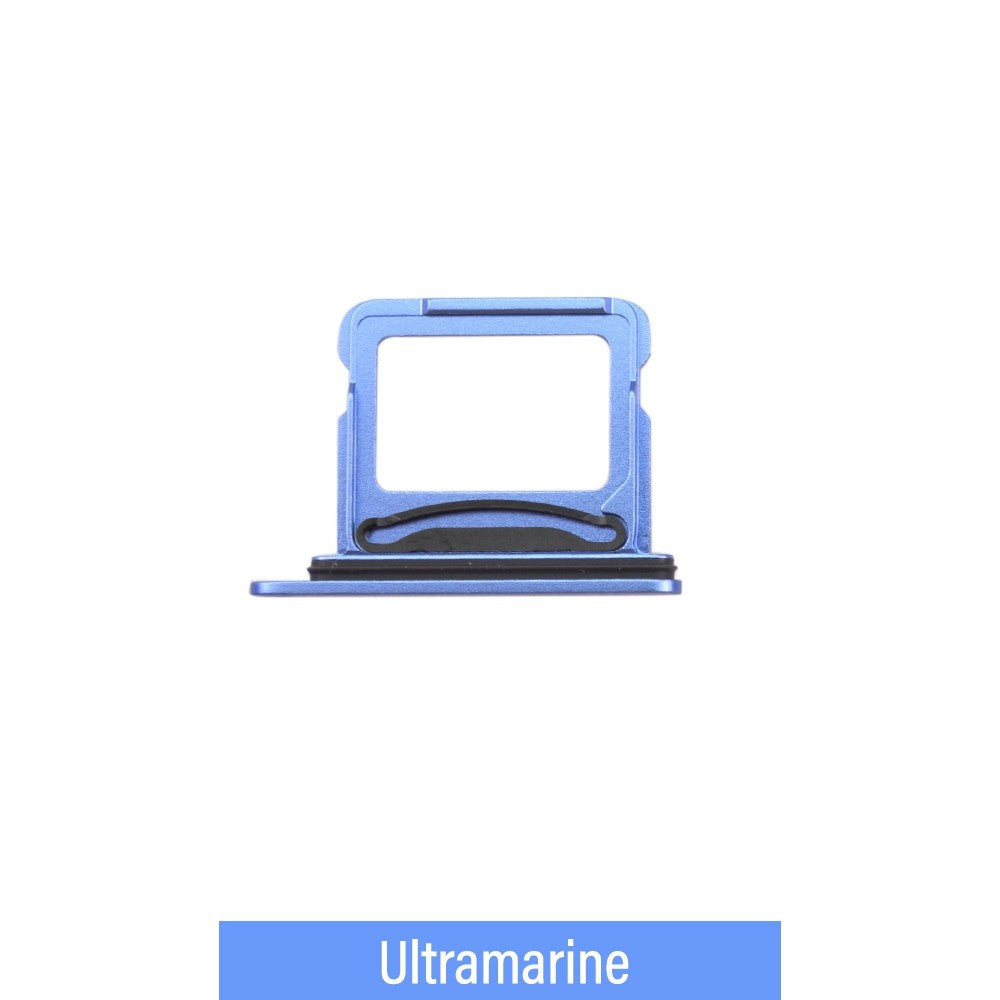 Dual SIM Card Tray for iPhone 16 / 16 Plus-Ultramarine (Compatible with Single SIM Phones and Dual SIM Phones)