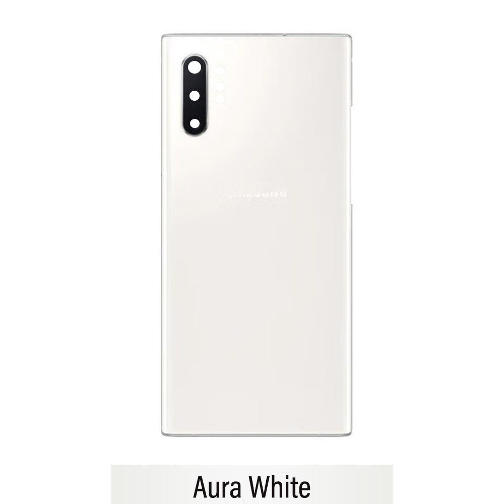 Back Glass White for Samsung Note 10