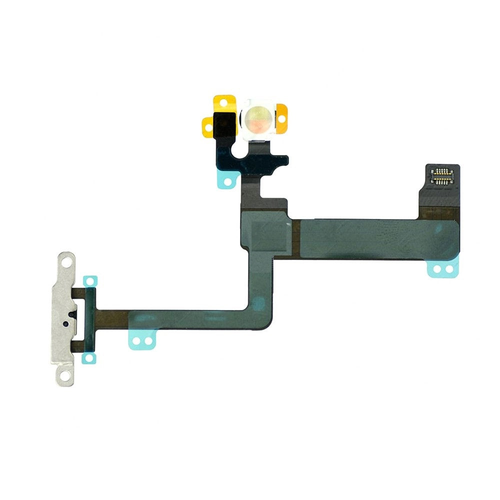 Power Button Flex Cable Replacement for iPhone 6 Plus with Brackets