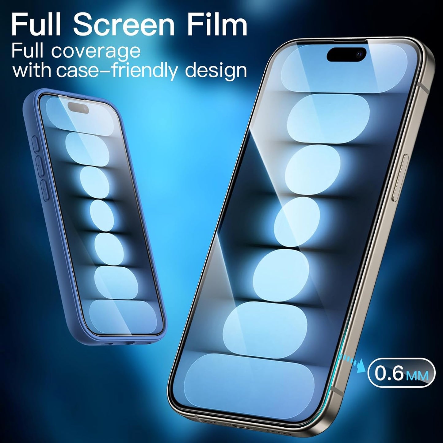 PK Full Cover Screen Protector For iPhone 13 / 13 Pro / 14 / SE 2025 (10 PCS/Box)