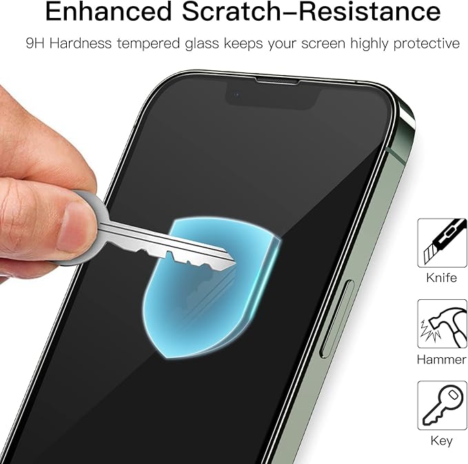 PK Full Cover Screen Protector For iPhone 13 / 13 Pro / 14 / SE 2025 (10 PCS/Box)