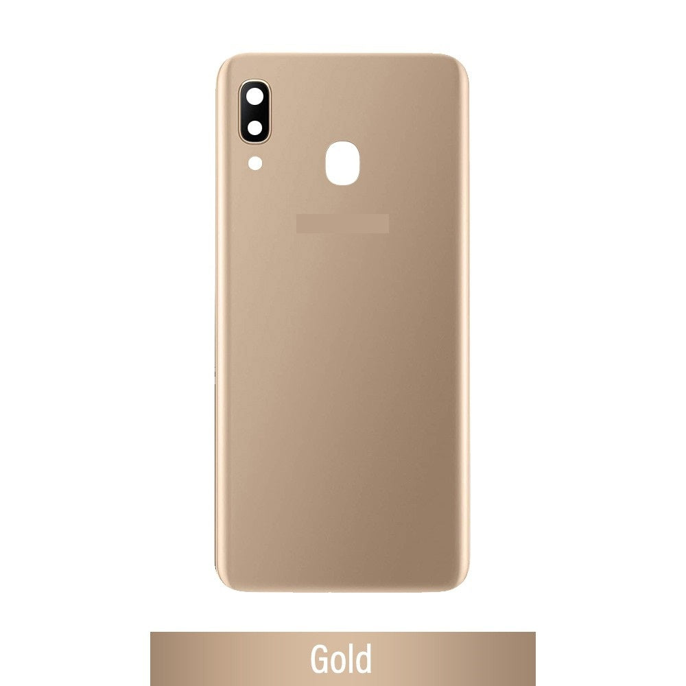 Rear Cover Glass For Samsung Galaxy A20 A205-Gold