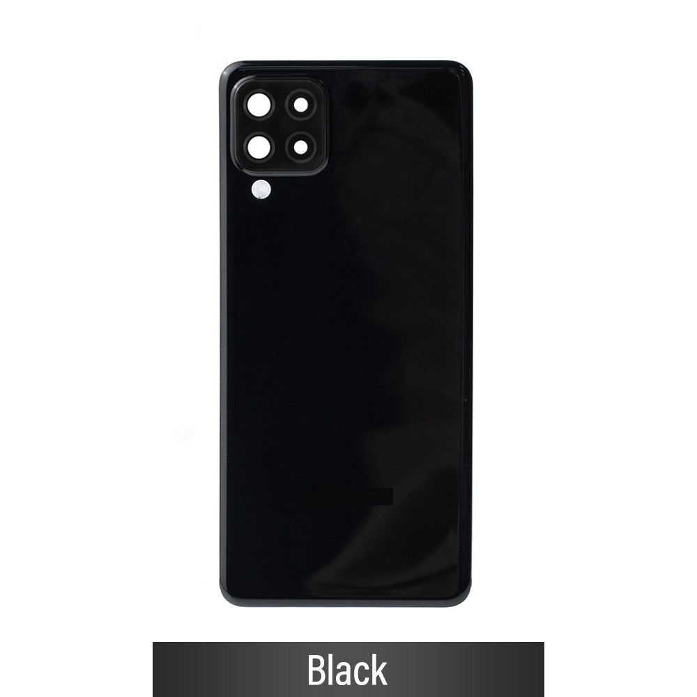 Rear Cover Glass For Samsung Galaxy A22 4G A225F-Black