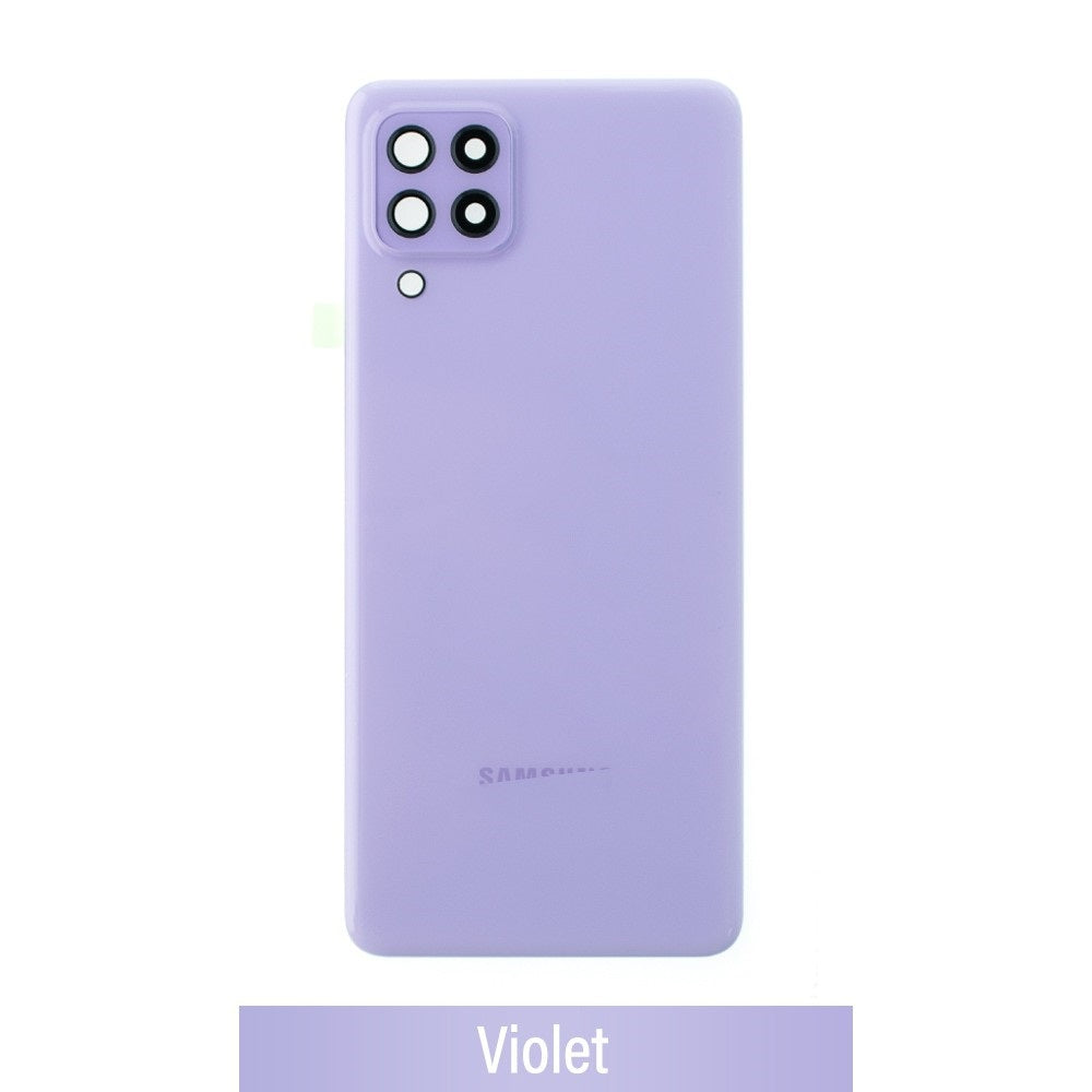 Rear Cover Glass For Samsung Galaxy A22 4G A225F-Violet