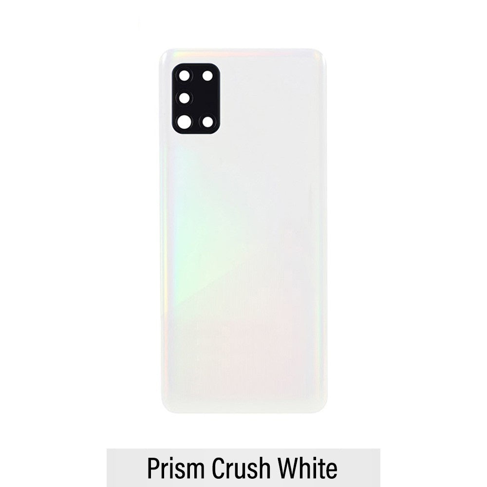 Rear Cover Glass For Samsung Galaxy A31 A315-White