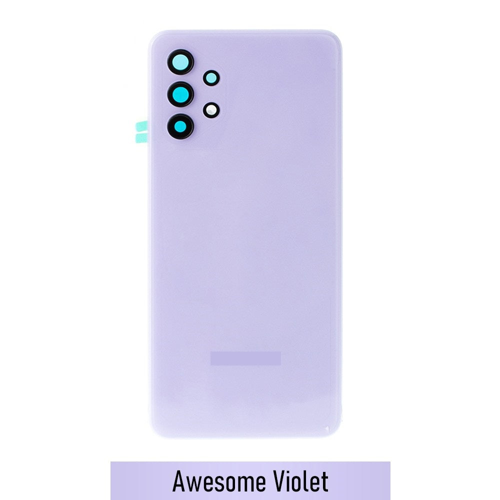Rear Cover Glass For Samsung Galaxy A32 5G A326-Awesome Violet