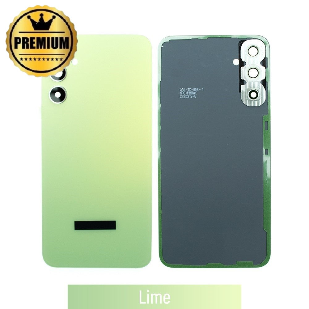 Rear Cover Glass For Samsung Galaxy A34 5G A346-Lime