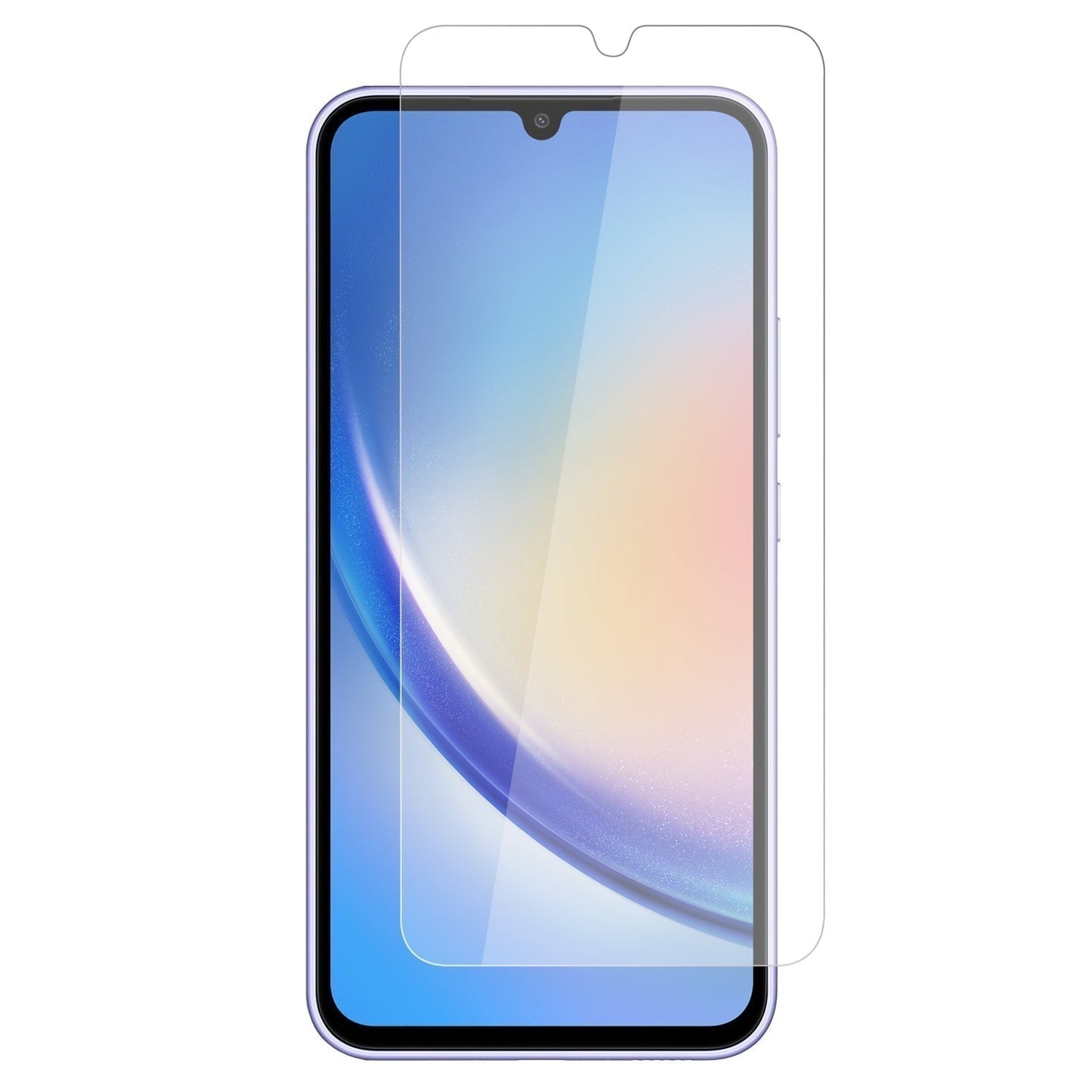 A55 / A35 Screen Protector 2.5D Clear Tempered Glass for Samsung A series