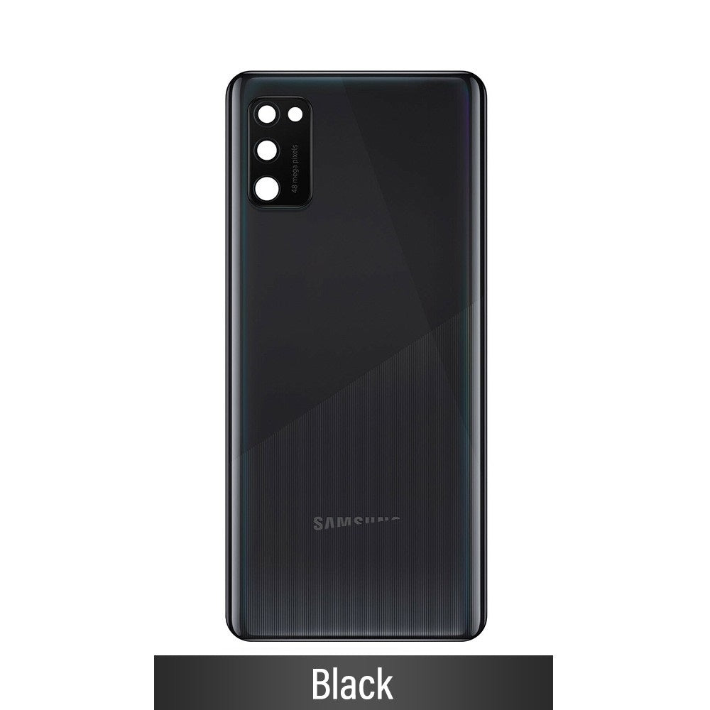 Rear Cover Glass For Samsung Galaxy A41 A415F-Black