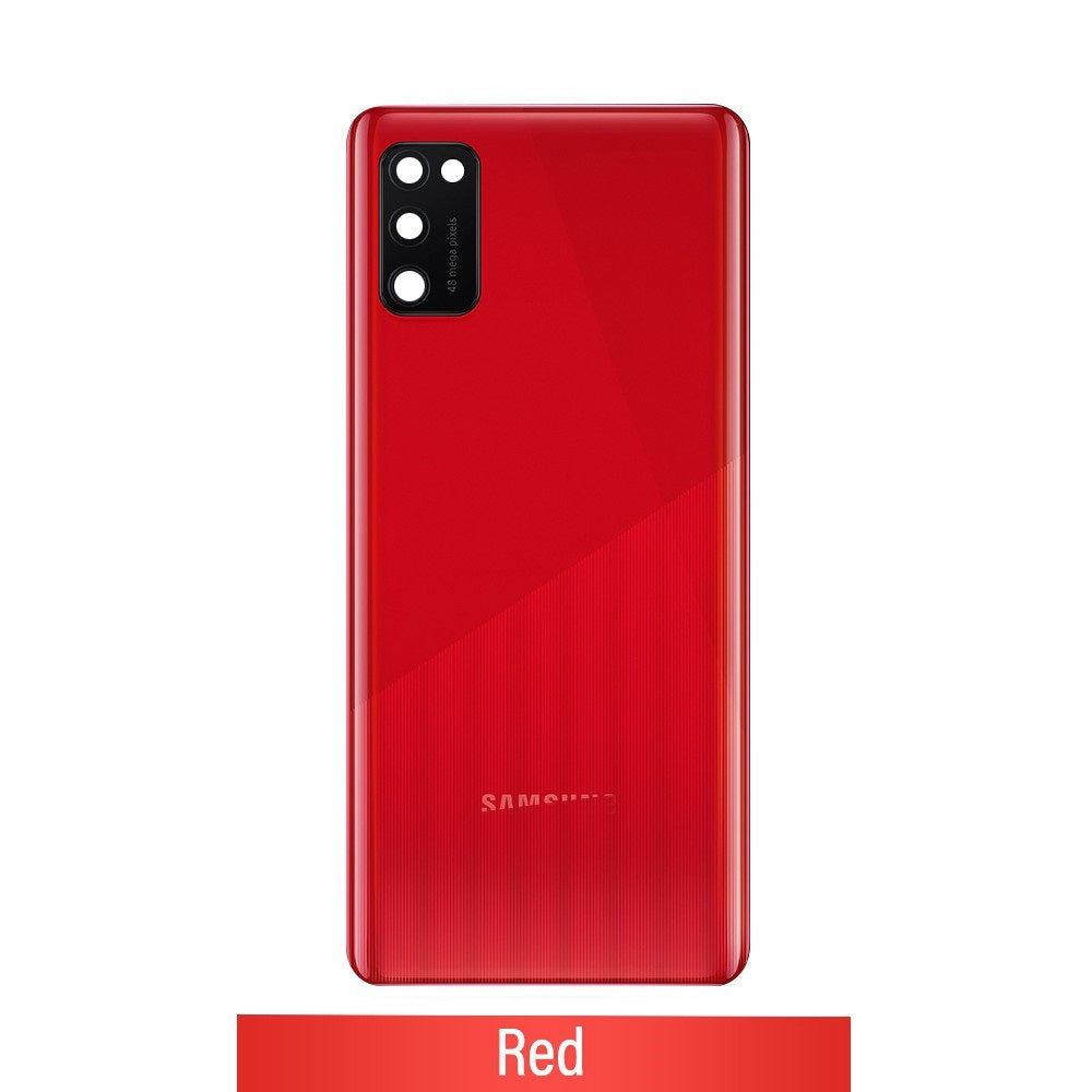 Rear Cover Glass For Samsung Galaxy A41 A415F-Red