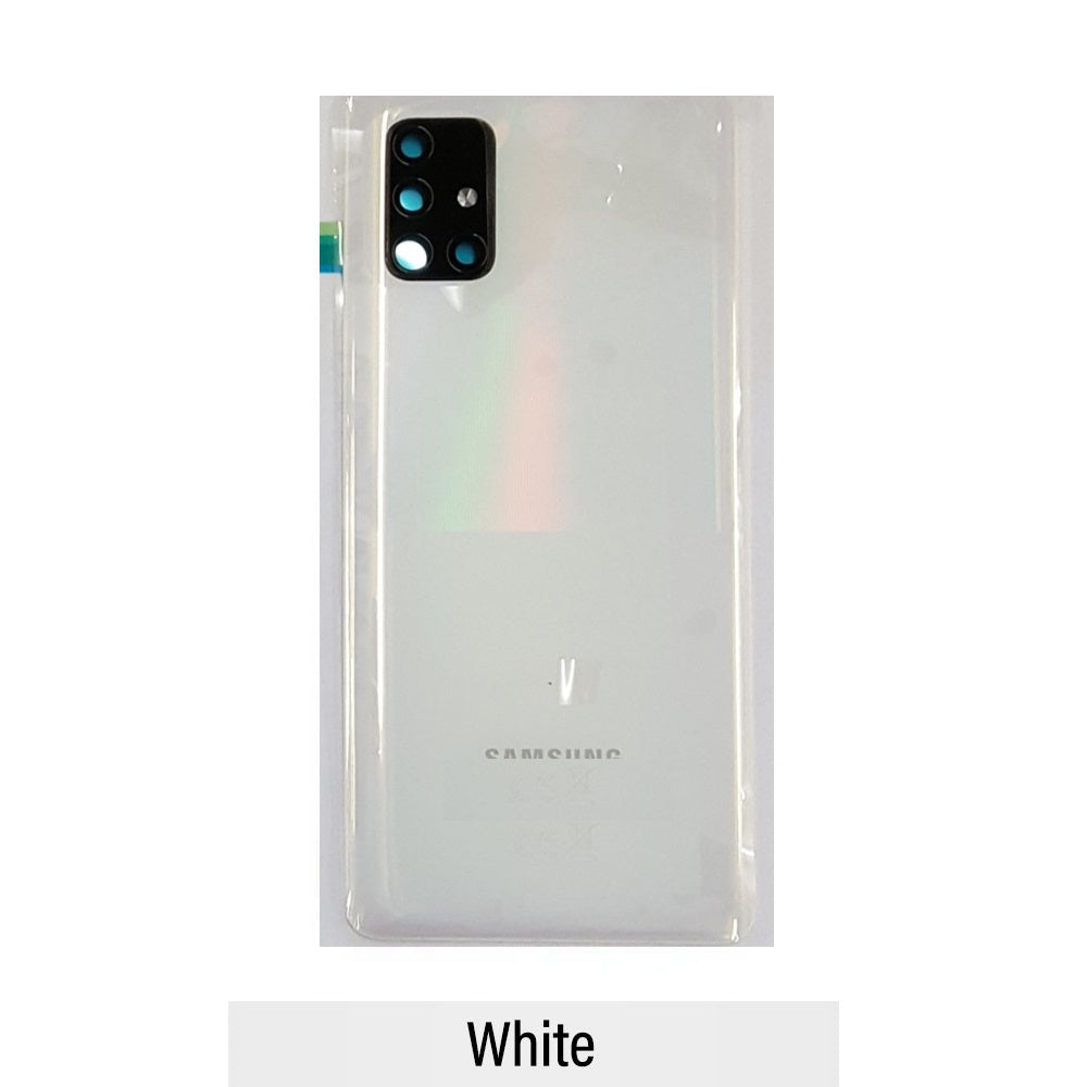 Rear Cover Glass For Samsung Galaxy A51 5G A516- White