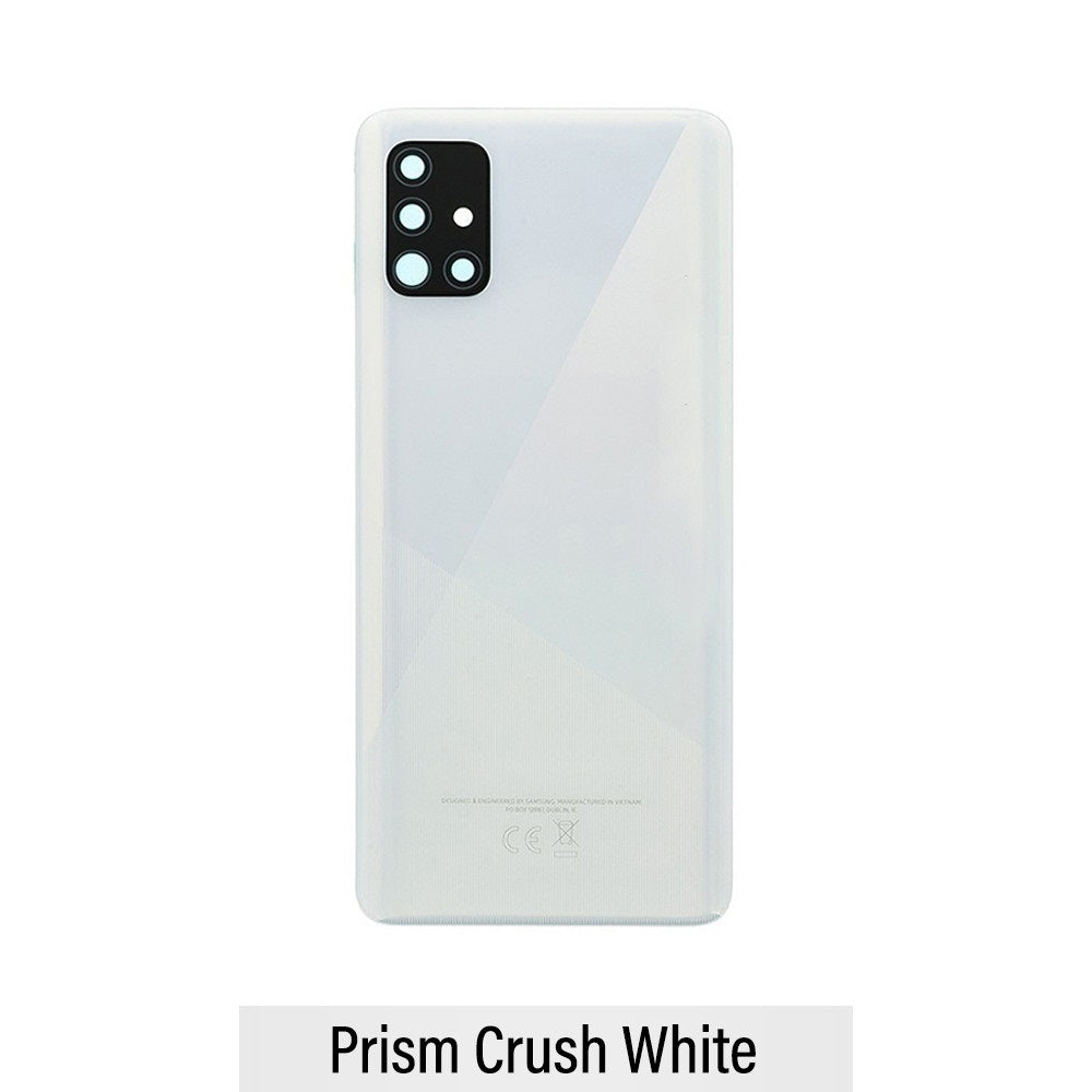 Rear Cover Glass For Samsung Galaxy A51 A515-White