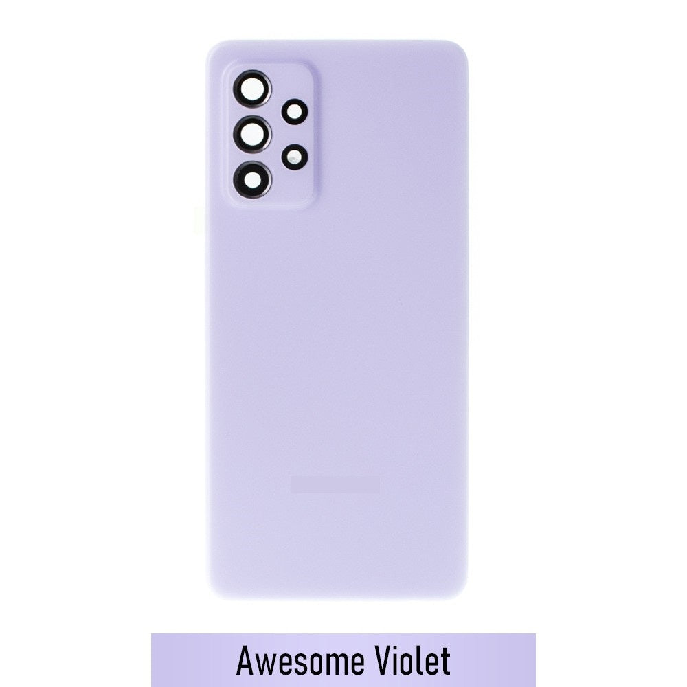 Rear Cover Glass For Samsung Galaxy A52 A525F / A52s 5G A528B-Awesome Violet