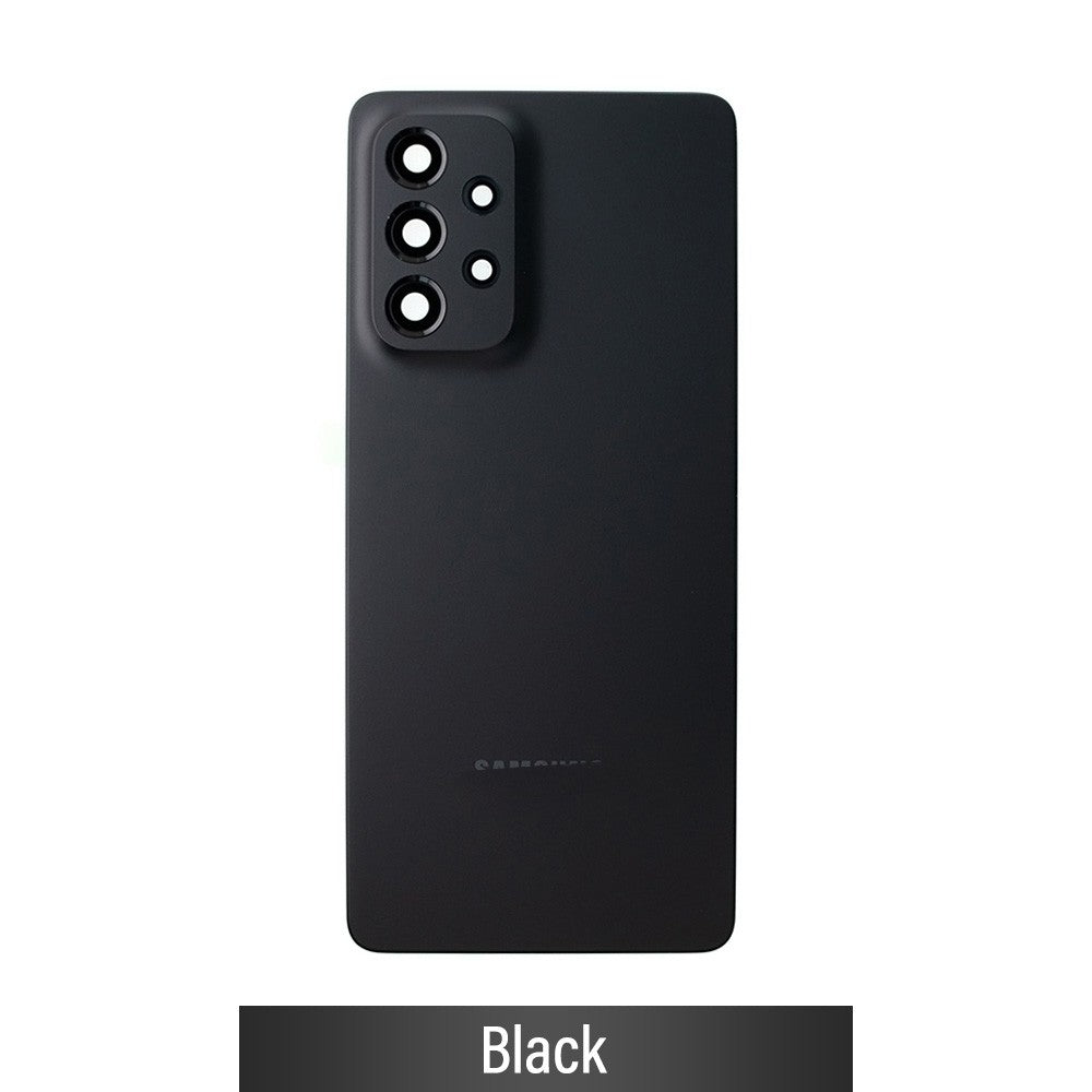 Rear Cover Glass For Samsung Galaxy A53 5G A536B (Improved Quality)-Black
