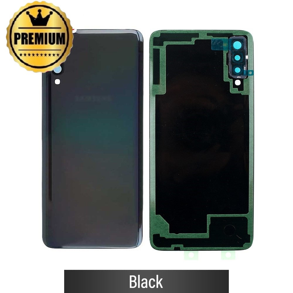 Rear Cover Glass For Samsung Galaxy A70 A705-Black