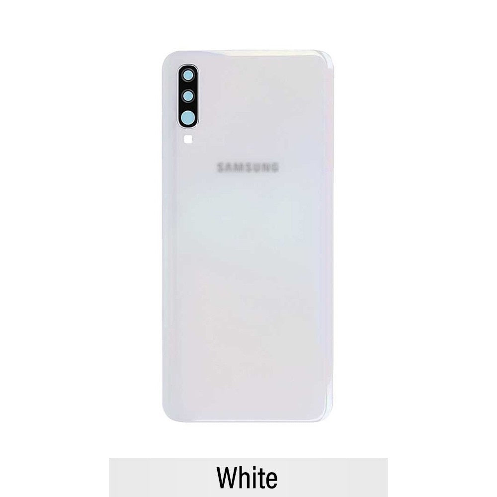 Rear Cover Glass For Samsung Galaxy A70 A705-White