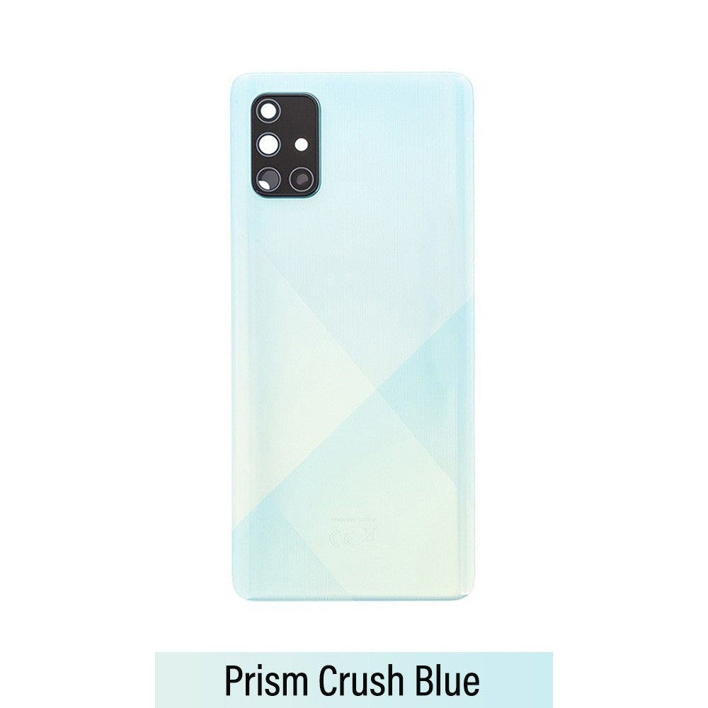Rear Cover Glass For Samsung Galaxy A71 A715-Blue