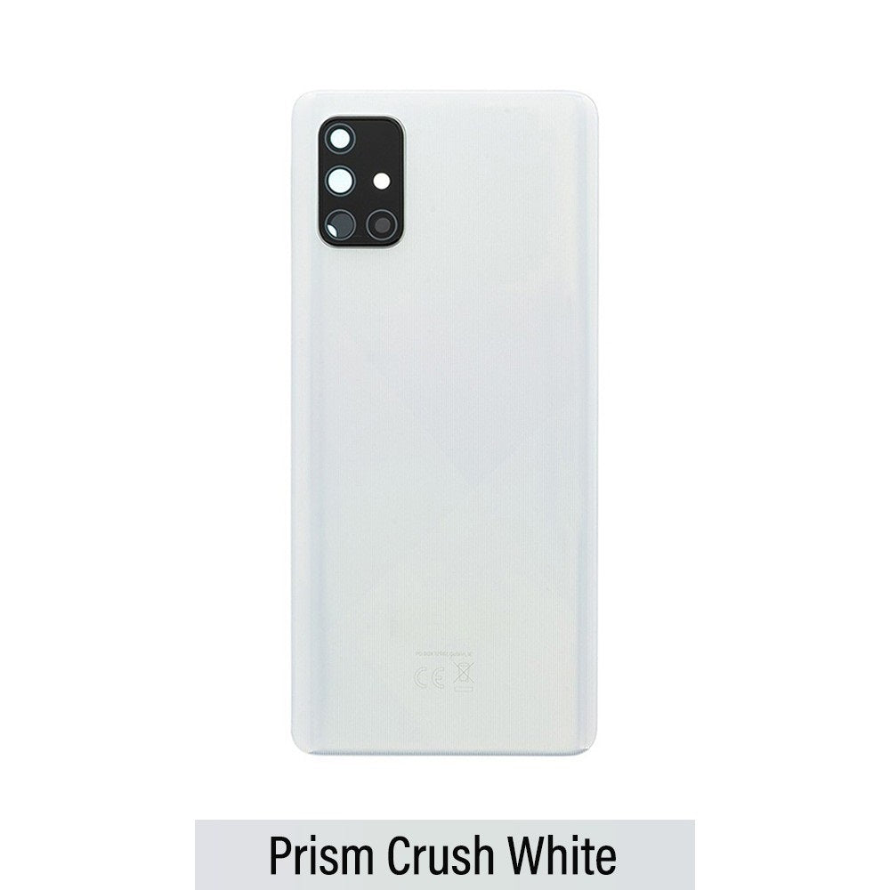 Rear Cover Glass For Samsung Galaxy A71 A715-White