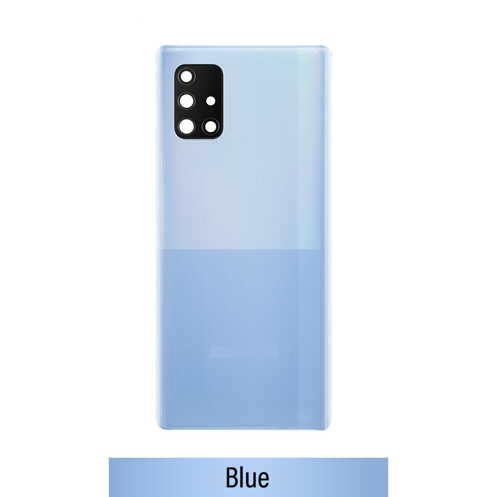Rear Cover Glass For Samsung Galaxy A71 5G A716-Blue