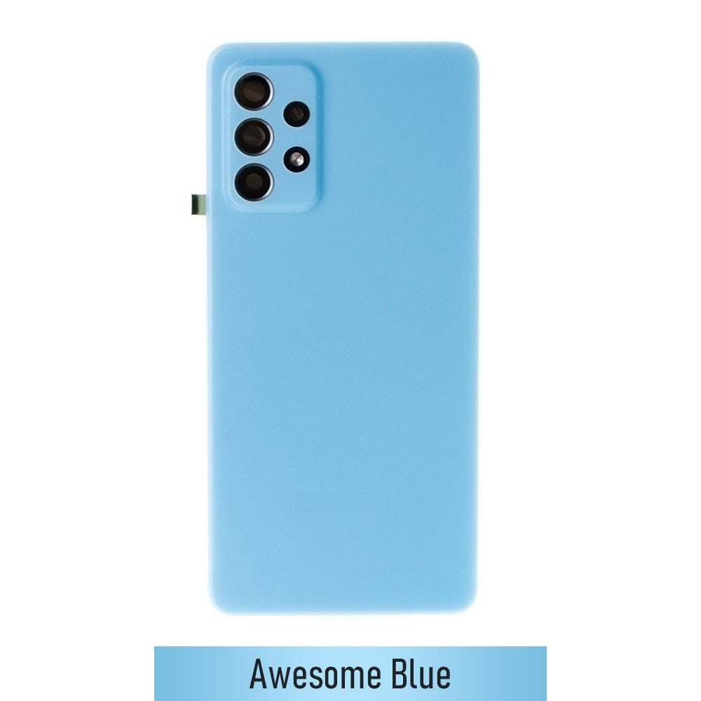 Rear Cover Glass For Samsung Galaxy A72 A725F-Awesome Blue