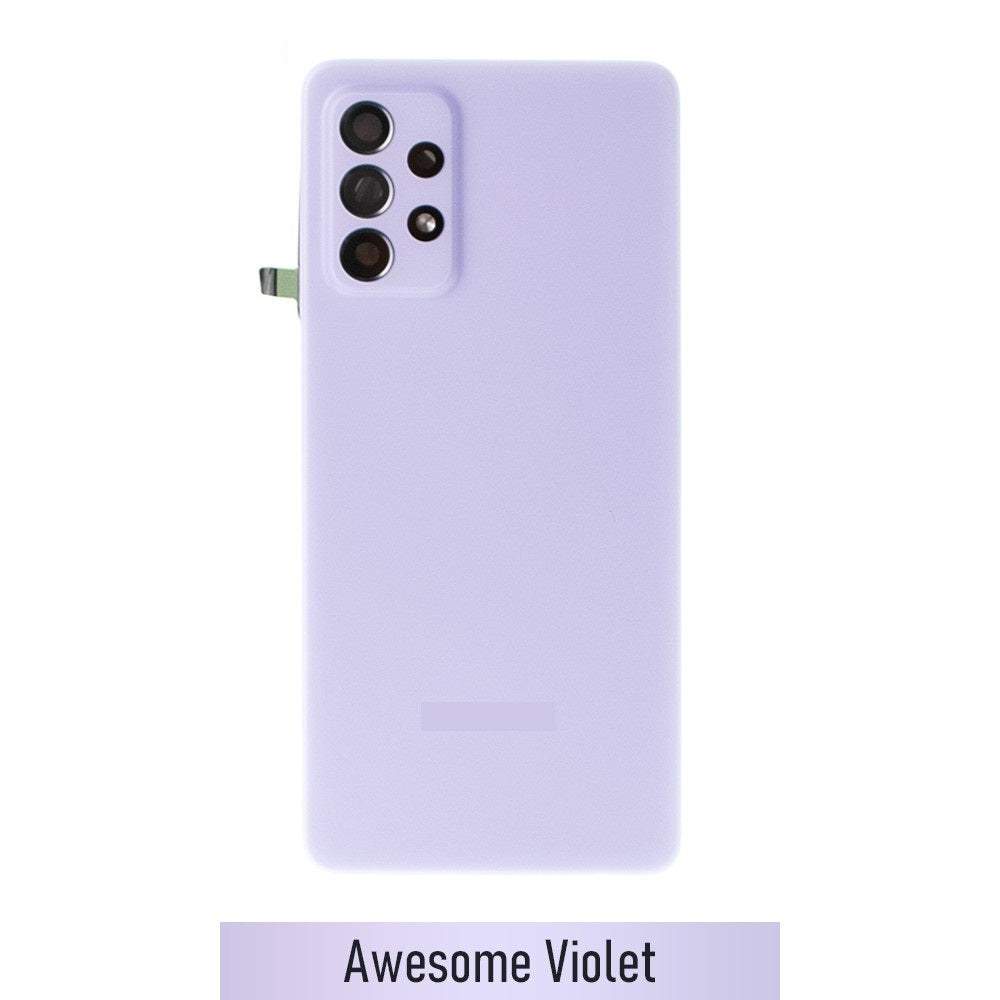 Rear Cover Glass For Samsung Galaxy A72 A725F-Awesome Violet