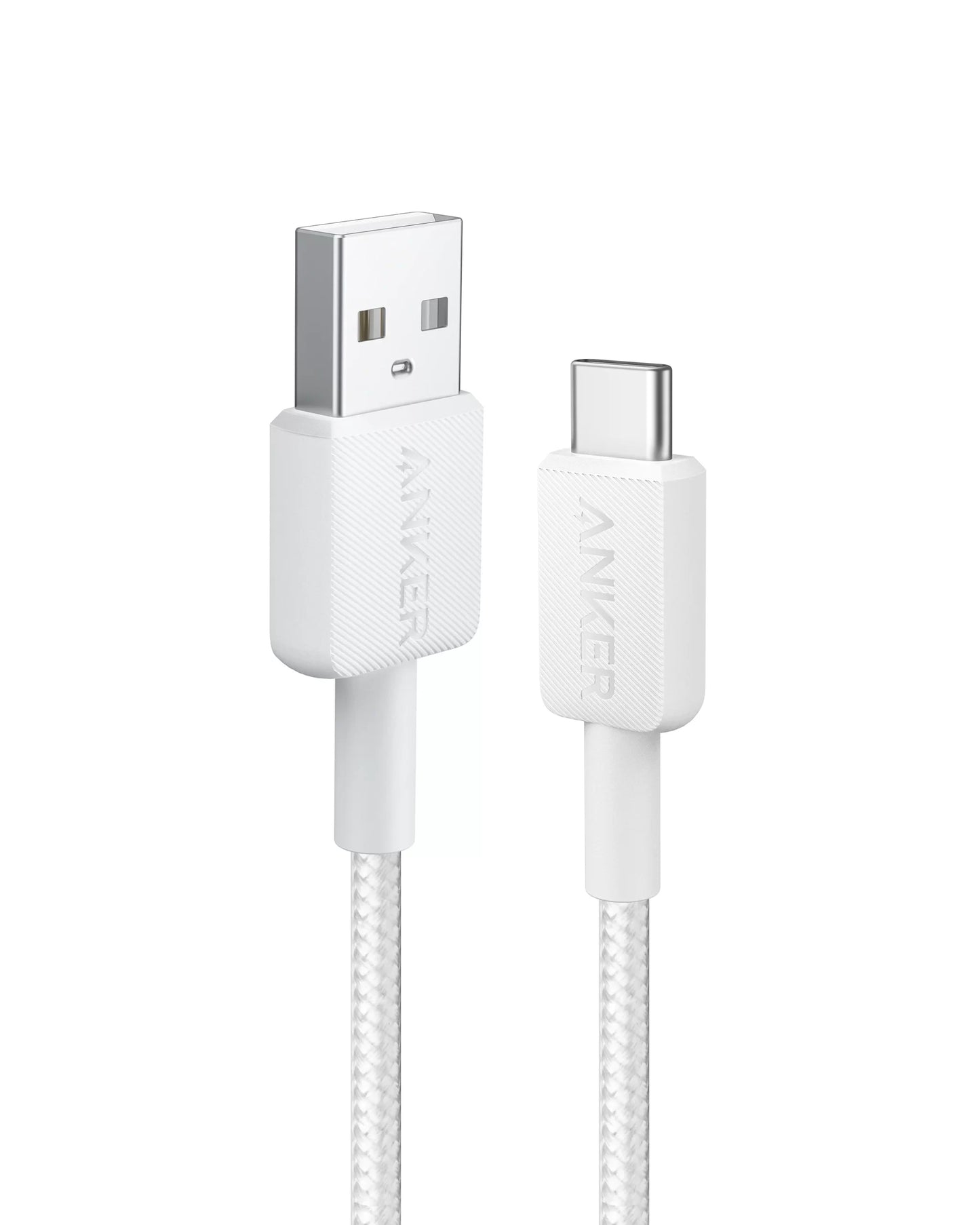 Anker 322 USB-A to USB-C Braided Cable 3ft - Black/White