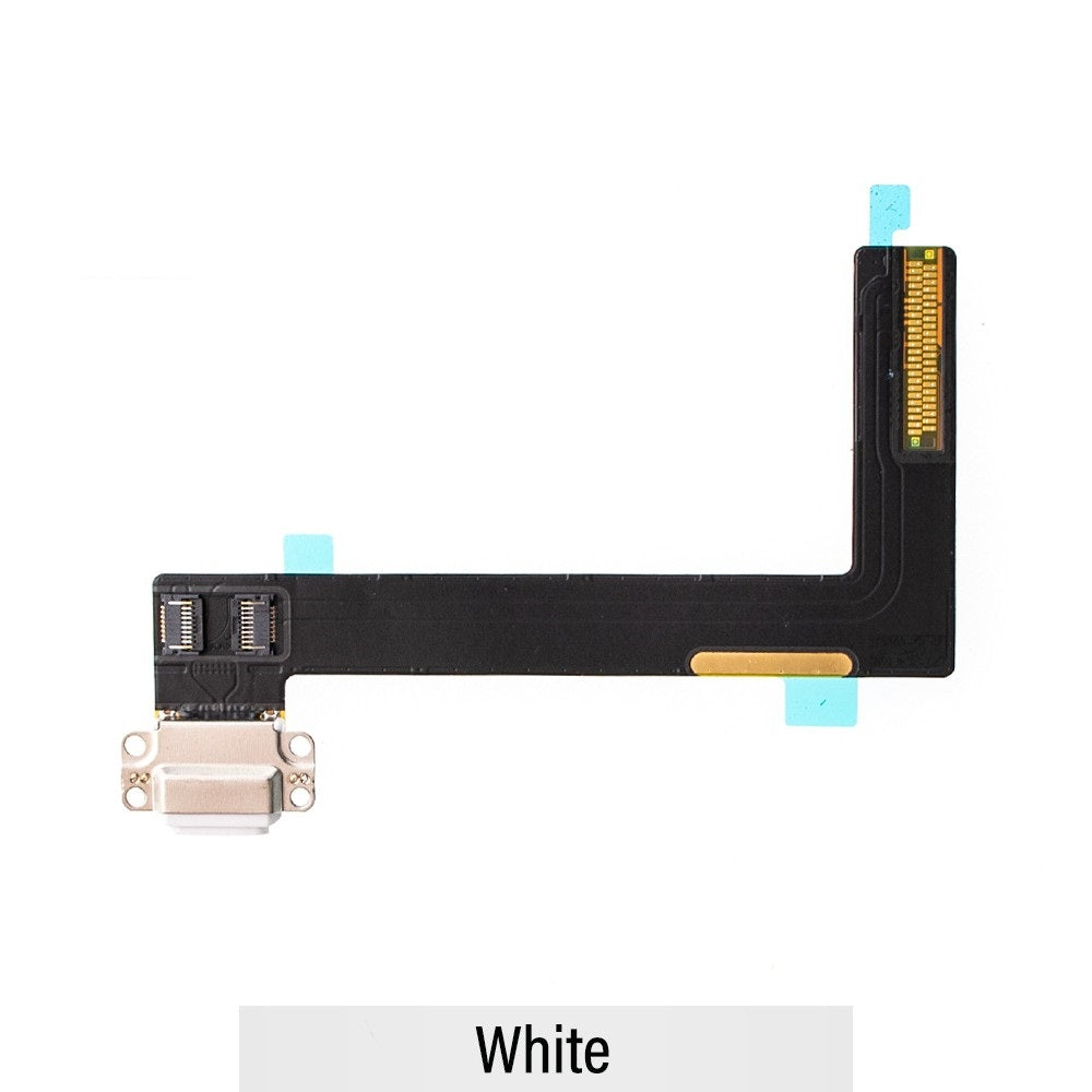 Charging Port with Flex Cable for iPad Air 2-White