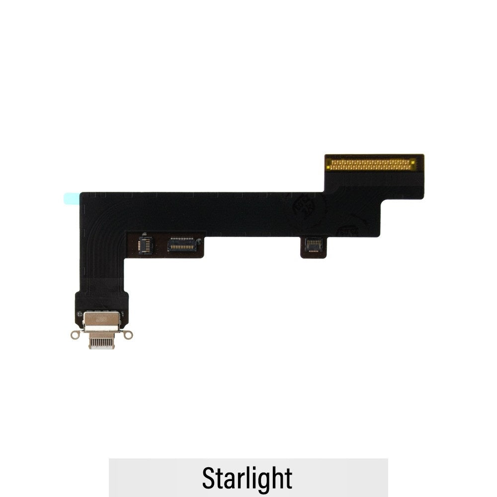 Charging Port with Flex Cable for iPad Air (2022) (Wi-Fi + Cellular) -Starlight