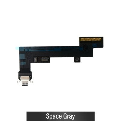 Charging Port with Flex Cable for iPad Air (2022) (Wi-Fi + Cellular) -Space Gray