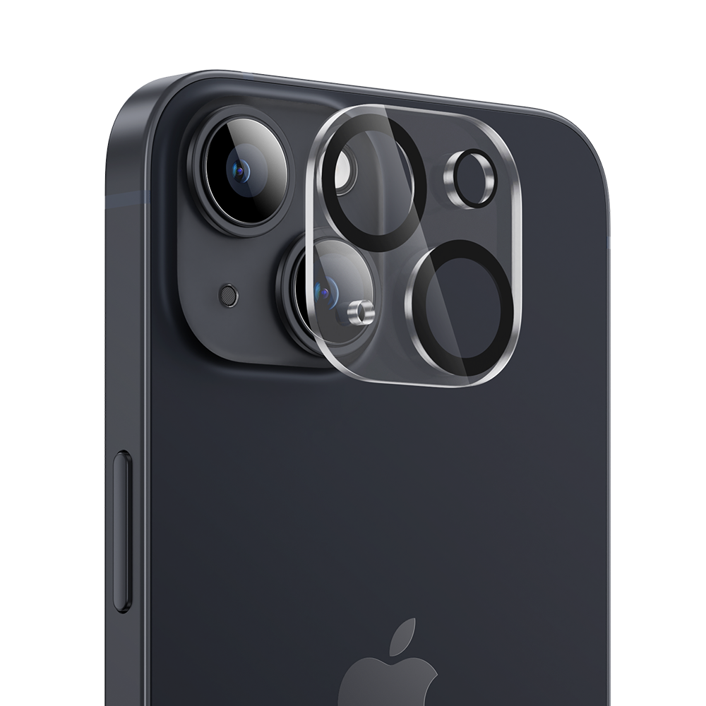 Camera Lens Protector For iPhone 15 / 15 Plus Back Lens Shield (Tempered Glass)