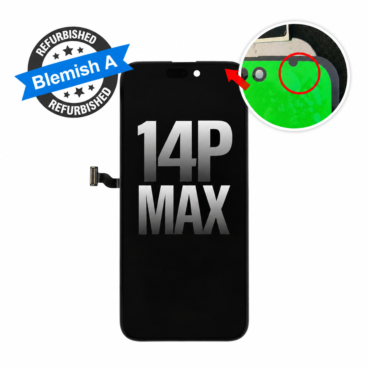 {
"Original Refurb": "原装翻新",
"iPhone 14 PRO MAX Screen Replacement": "iPhone 14 Pro Max 屏幕更换"
}