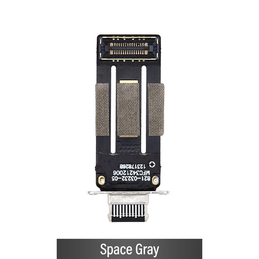 Charging Port with Flex Cable for iPad mini 6-Space Gray