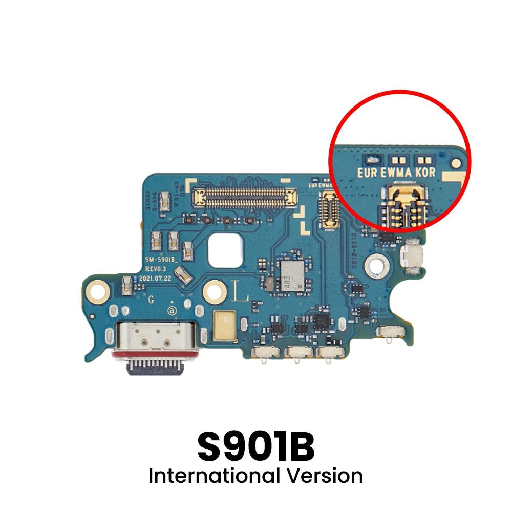 Charging Port for Samsung Galaxy S22 5G S901B (International Version)
