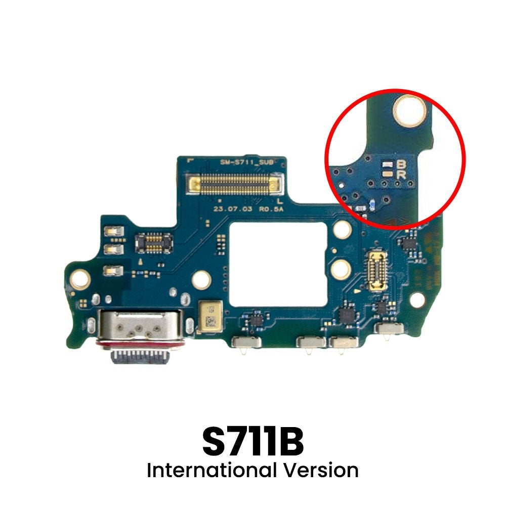 Charging Port Board for Samsung Galaxy S23 FE S711B (International Version)