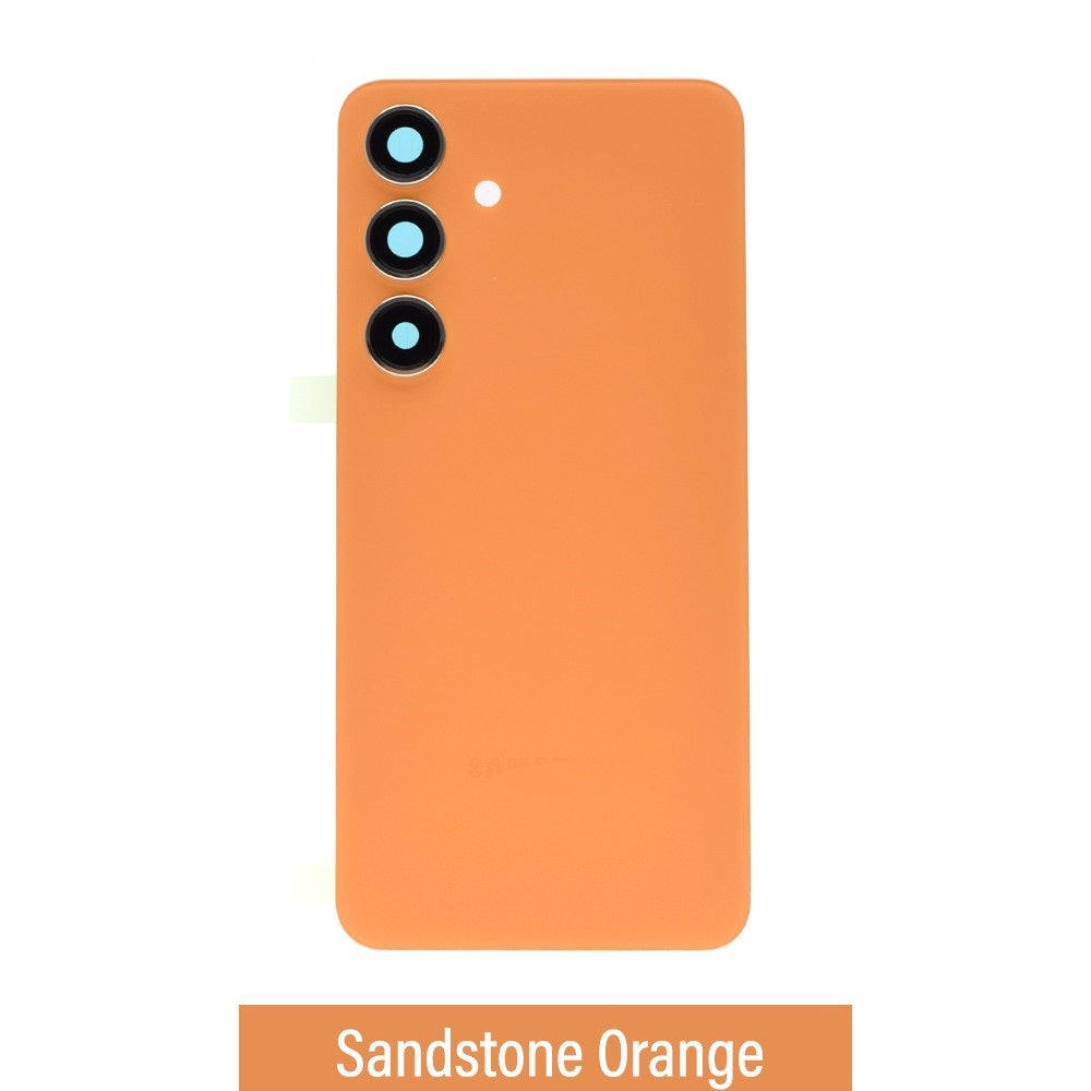 Rear Cover Glass For Samsung Galaxy S24-Sandstone Orange
