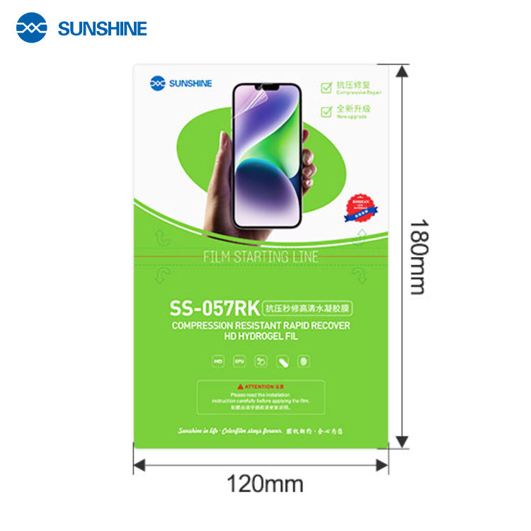 Curve Screen/ Quick Self Repair Hydrogel Film (3rd Gen 50PCS) SUNSHINE 057RK
