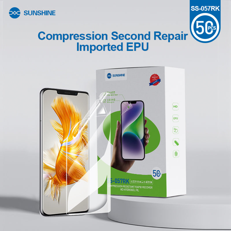 Curve Screen/ Quick Self Repair Hydrogel Film (3rd Gen 50PCS) SUNSHINE 057RK
