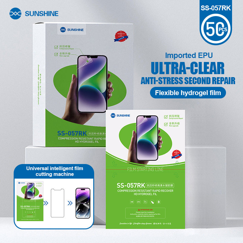 Curve Screen/ Quick Self Repair Hydrogel Film (3rd Gen 50PCS) SUNSHINE 057RK