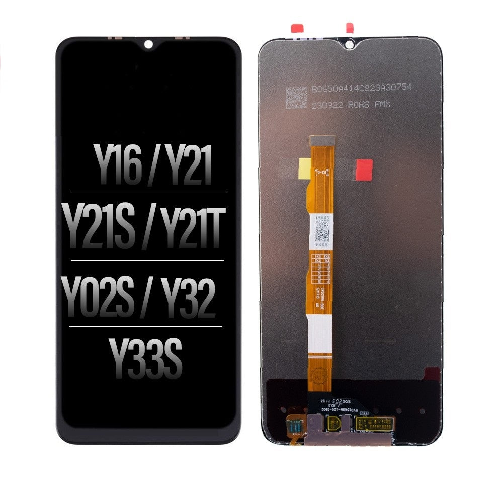 LCD Screen Digitizer Replacement for Vivo Y21 / Y21s / Y02s / Y16 / Y21T (Indian Version) / Y32 (Chinese Version) / Y33s (Chinese Version)