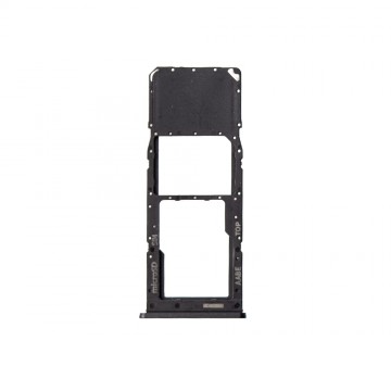Single SIM Card Tray for Samsung Galaxy A12 A125F-Black
