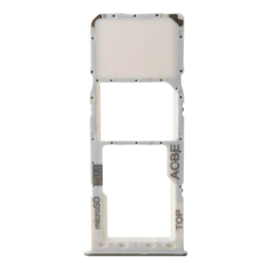 Single SIM Card Tray for Samsung Galaxy A12 A125F-White