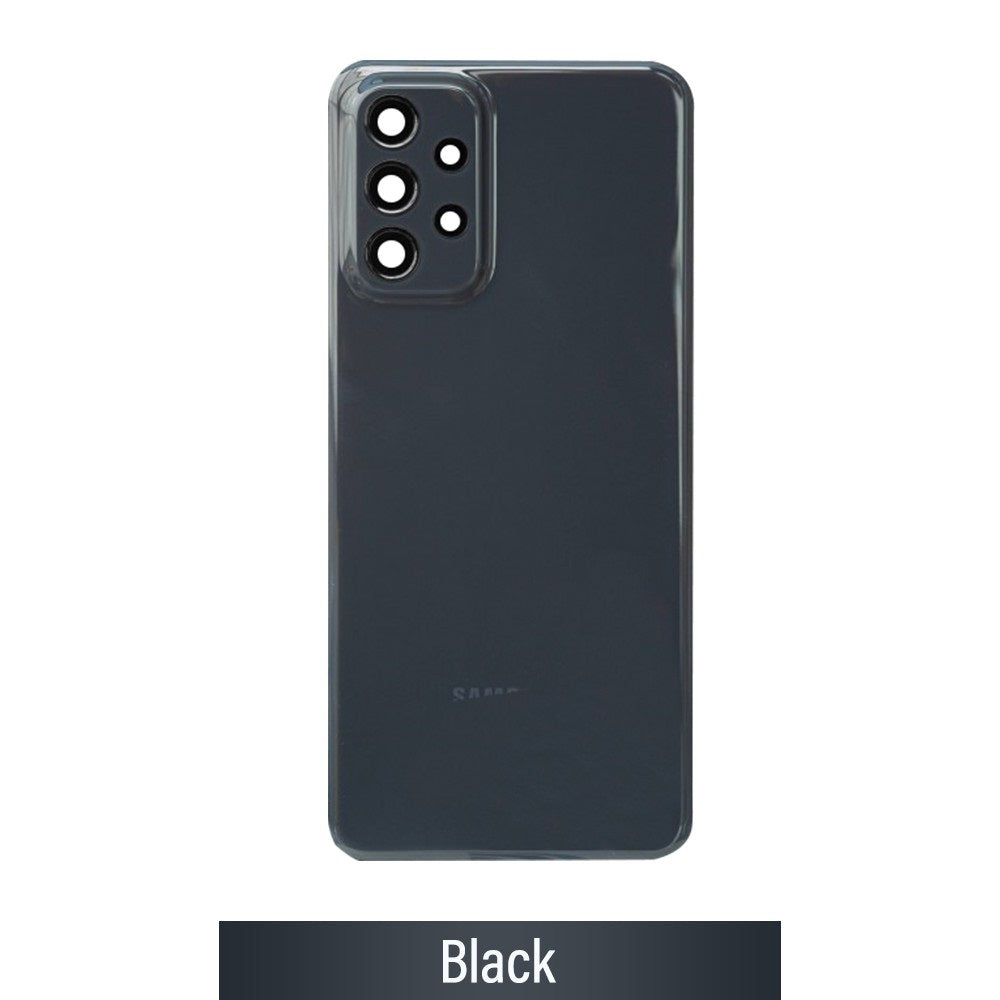 Rear Cover Glass For Samsung Galaxy A23 A235F-Black