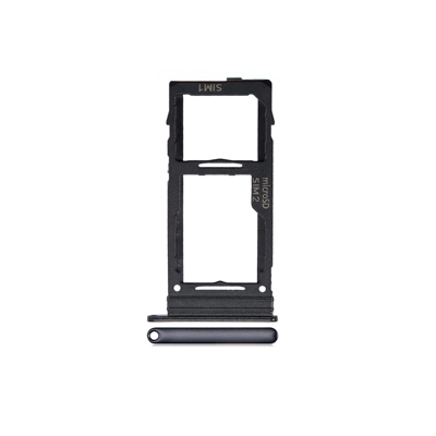 Single SIM Card Tray For Samsung Galaxy A51 5G (A516 | 2020) black