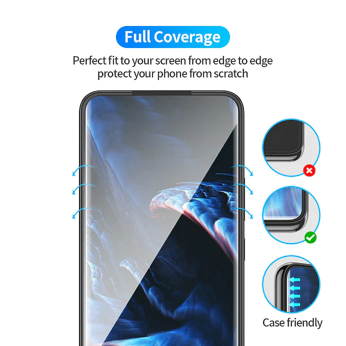 S8 UV Tempered Glass Screen Protector For Samsung Galaxy