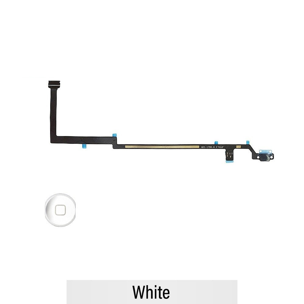 Home button with Flex Cable for iPad Air 1- White